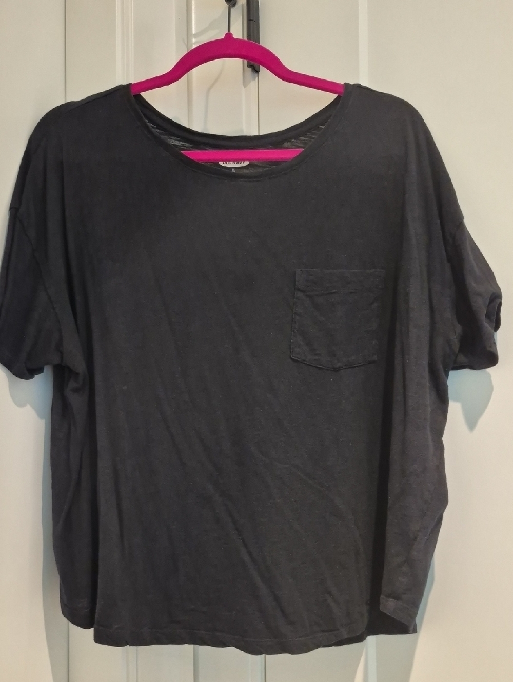 Old Navy Dark Charcoal Crewneck Tee